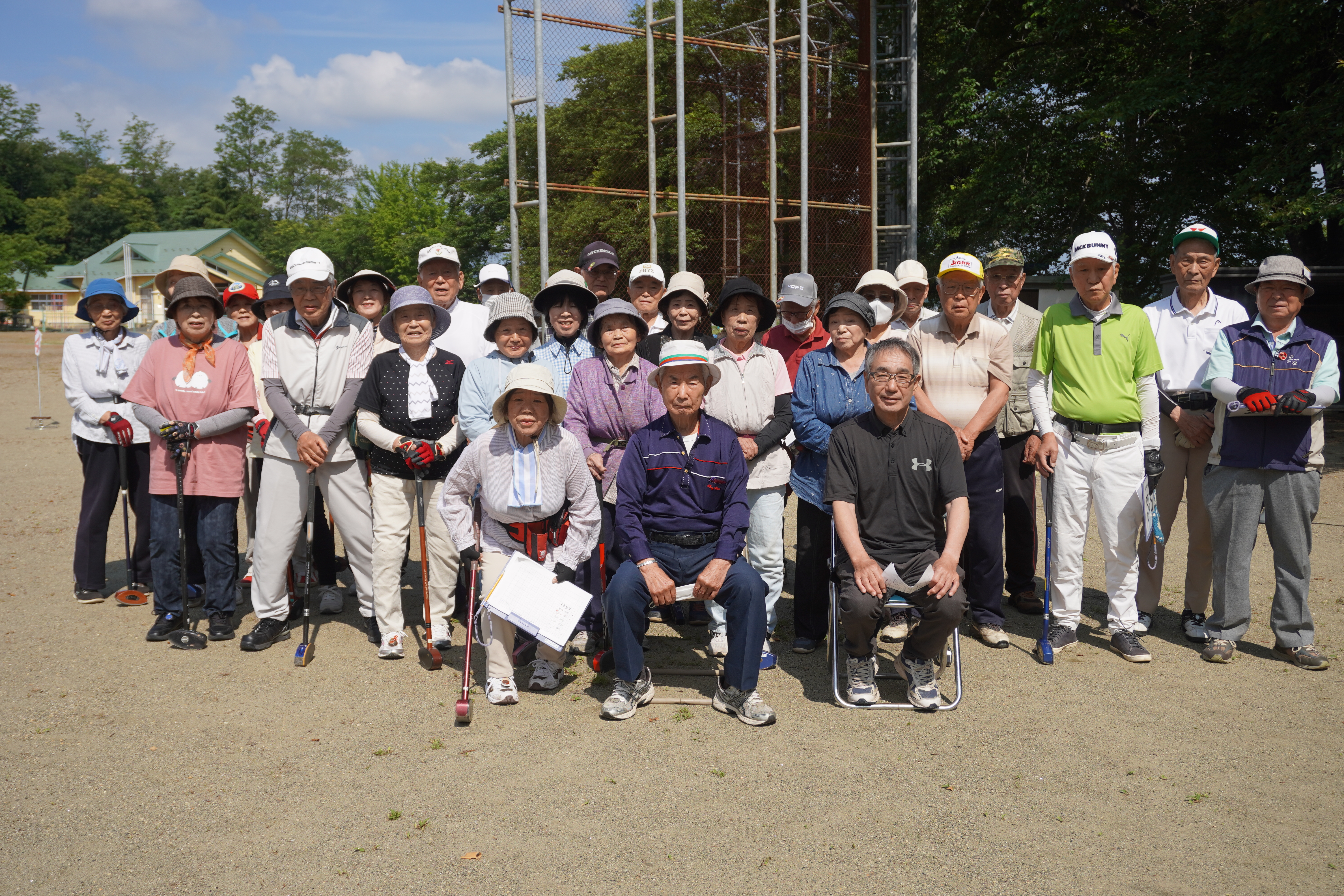 スポーツ協会長杯ＧＧ大会集合写真(2)